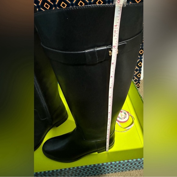 Tory Burch Black Knee-High Boots - Picture 10 of 10